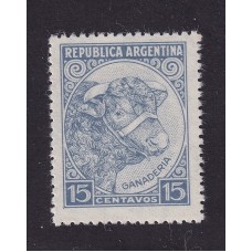 ARGENTINA 1935 GJ 752H ESTAMPILLA NUEVA MINT PAPEL HOLANDES U$ 5.2